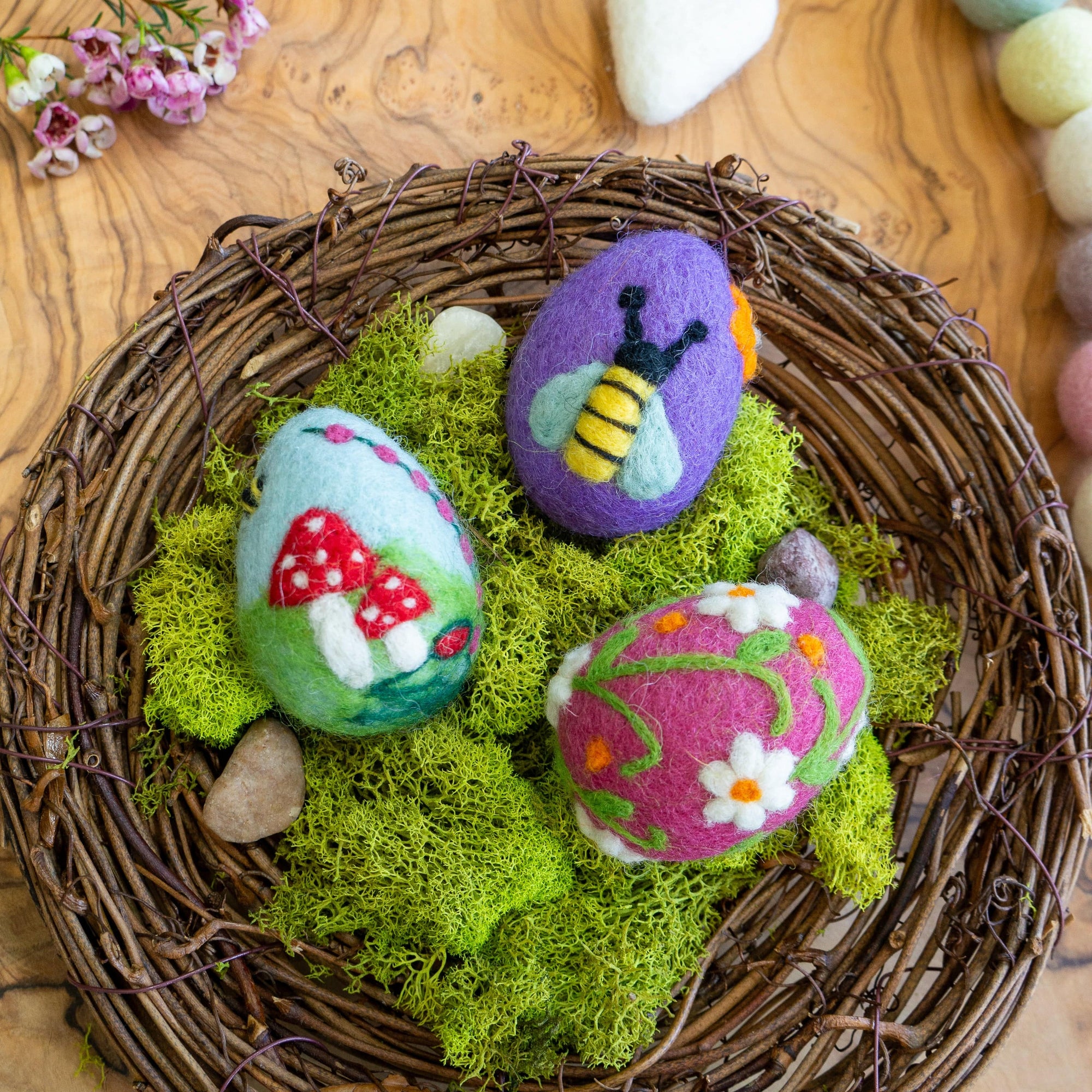 Blooming Easter Eggs - Set of 6 Eco Fresheners - Friendsheep