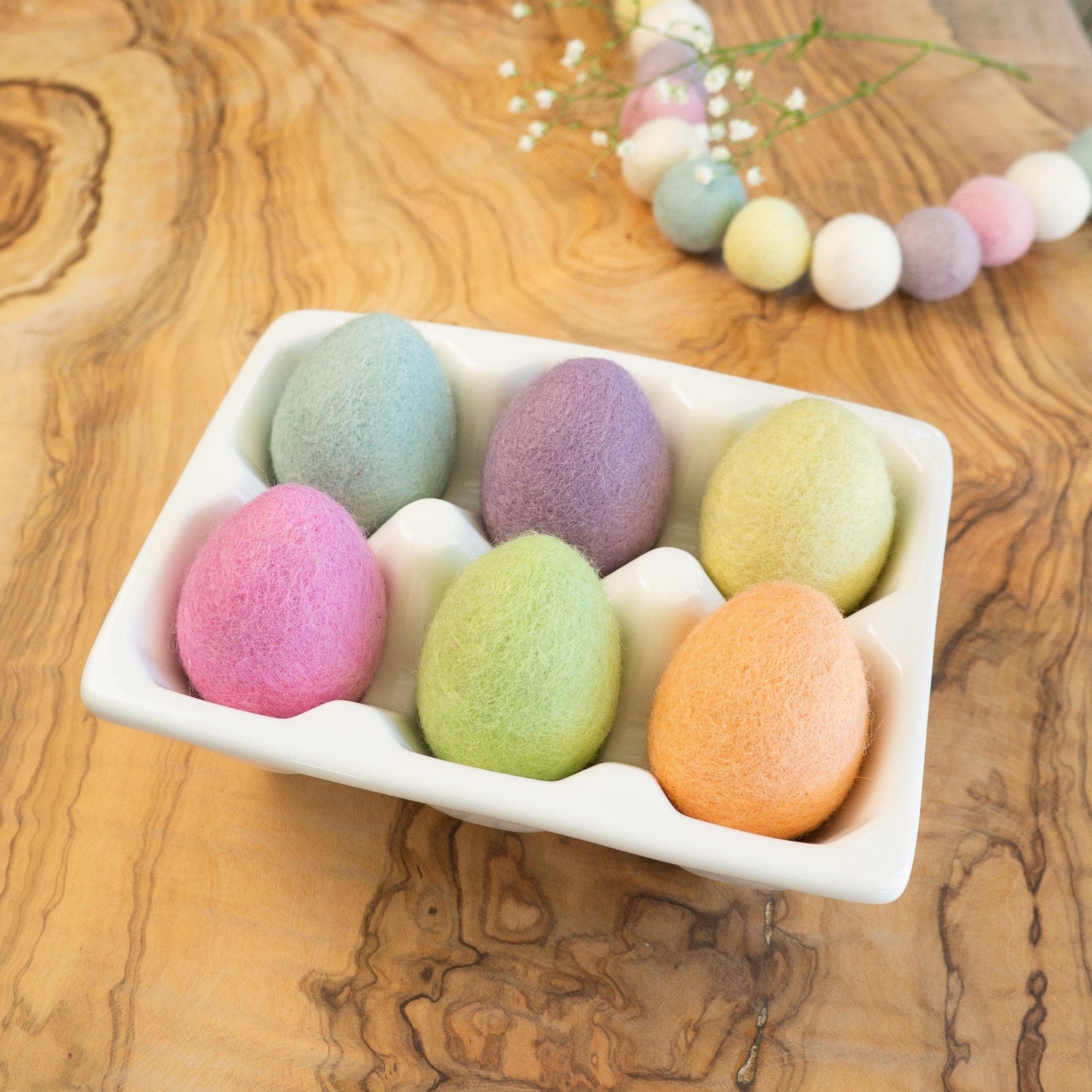 Friendsheep Fabric Freshener Confetti Spring Easter Eggs - Pastel - Set of 6 Eco Fresheners