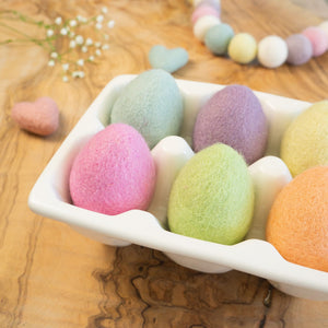 Friendsheep Fabric Freshener Confetti Spring Easter Eggs - Pastel - Set of 6 Eco Fresheners