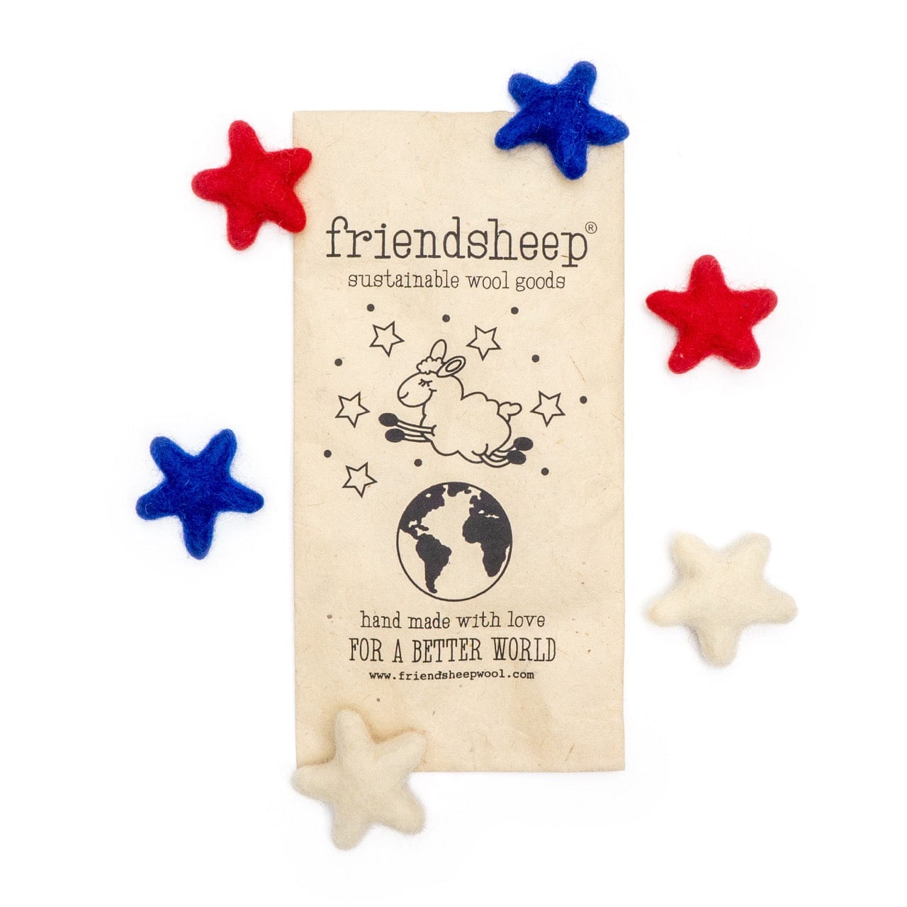 Friendsheep Fabric Freshener Freedom Stars Eco Fresheners