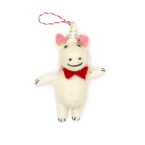 Friendsheep Fritz the Fancy Unicorn Eco Ornament