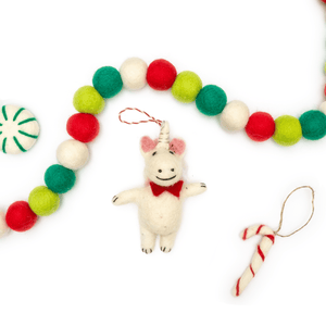 Friendsheep Fritz the Fancy Unicorn Eco Ornament