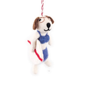 Friendsheep Hanging Animals Girl Nelly and Milly Mice Eco Ornaments