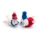 Friendsheep Hanging Animals Seal and Walrus Eco Ornaments - Set of 2