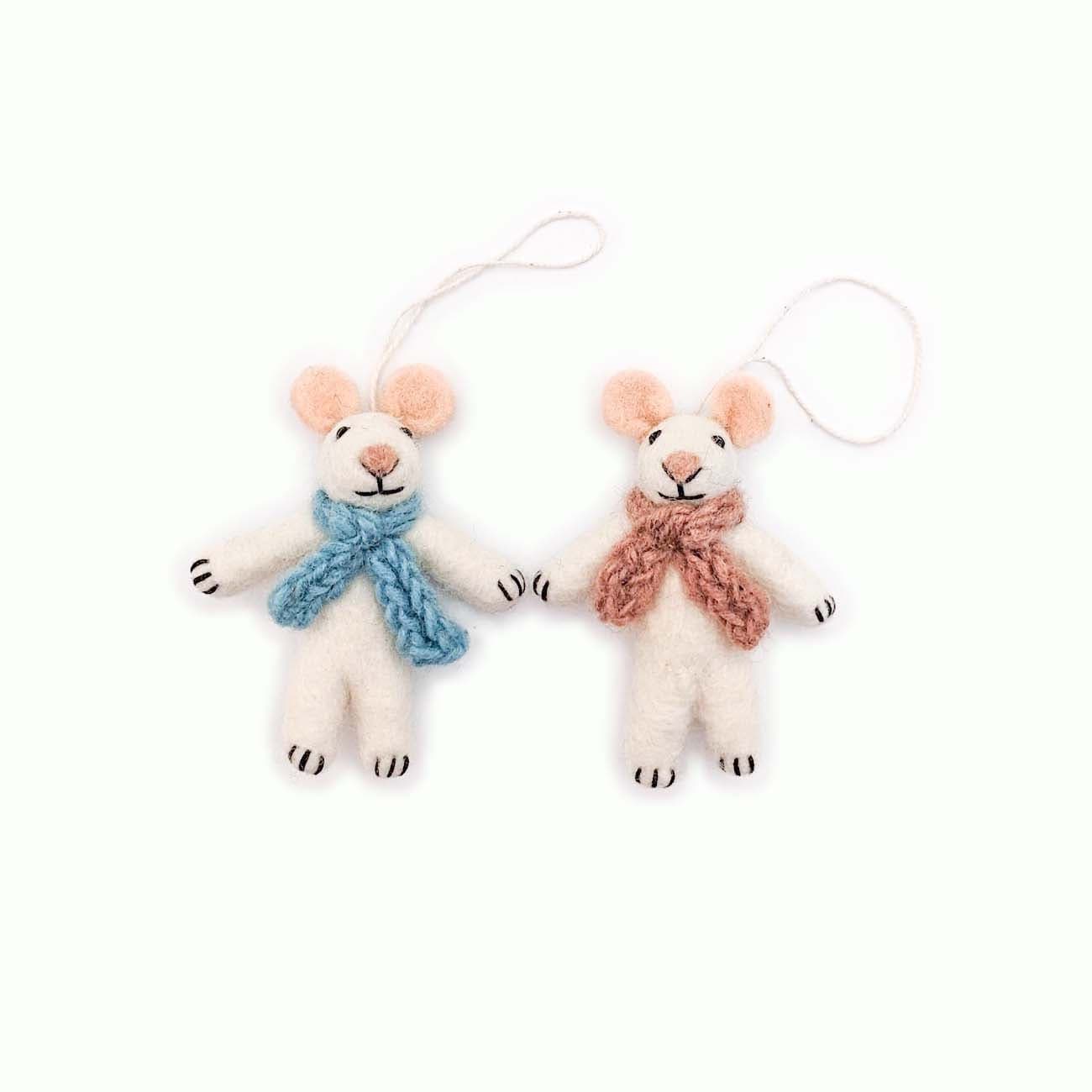 Friendsheep Hanging Animals The Stuart Family Mouse Eco Ornaments