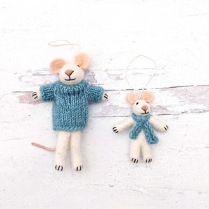 Friendsheep Hanging Animals The Stuart Family Mouse Eco Ornaments
