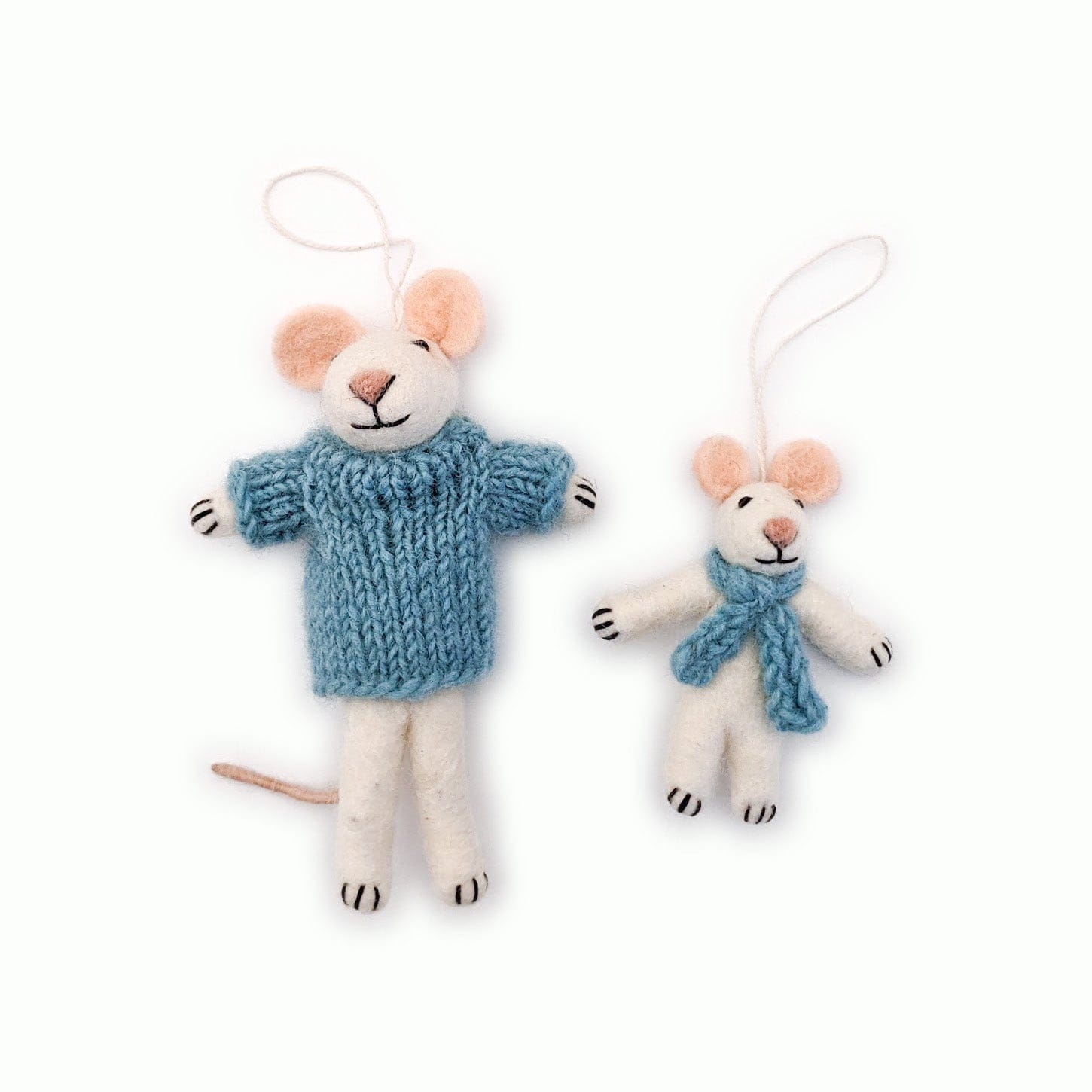 Friendsheep Hanging Animals The Stuart Family Mouse Eco Ornaments