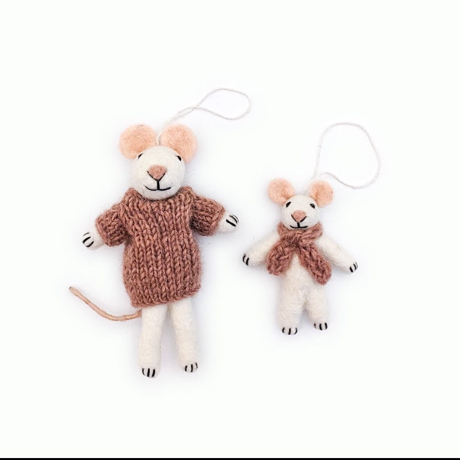 Friendsheep Hanging Animals The Stuart Family Mouse Eco Ornaments