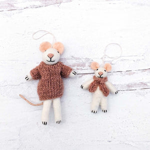 Friendsheep Hanging Animals The Stuart Family Mouse Eco Ornaments