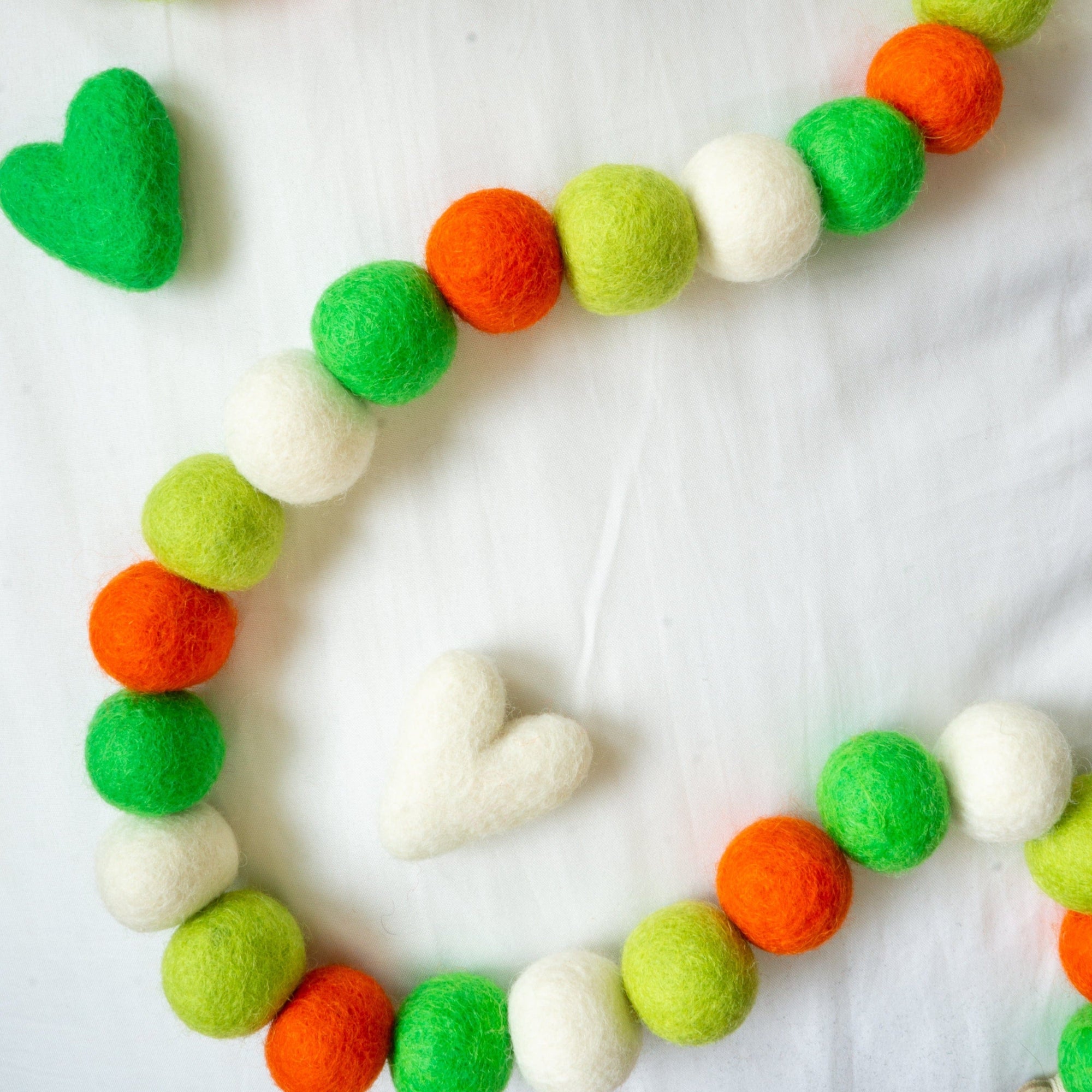 Friendsheep Lucky Orange St. Patrick's Day - Eco Garland