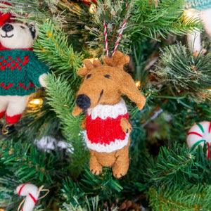 Friendsheep Max the Dachshund Dog Eco Ornament