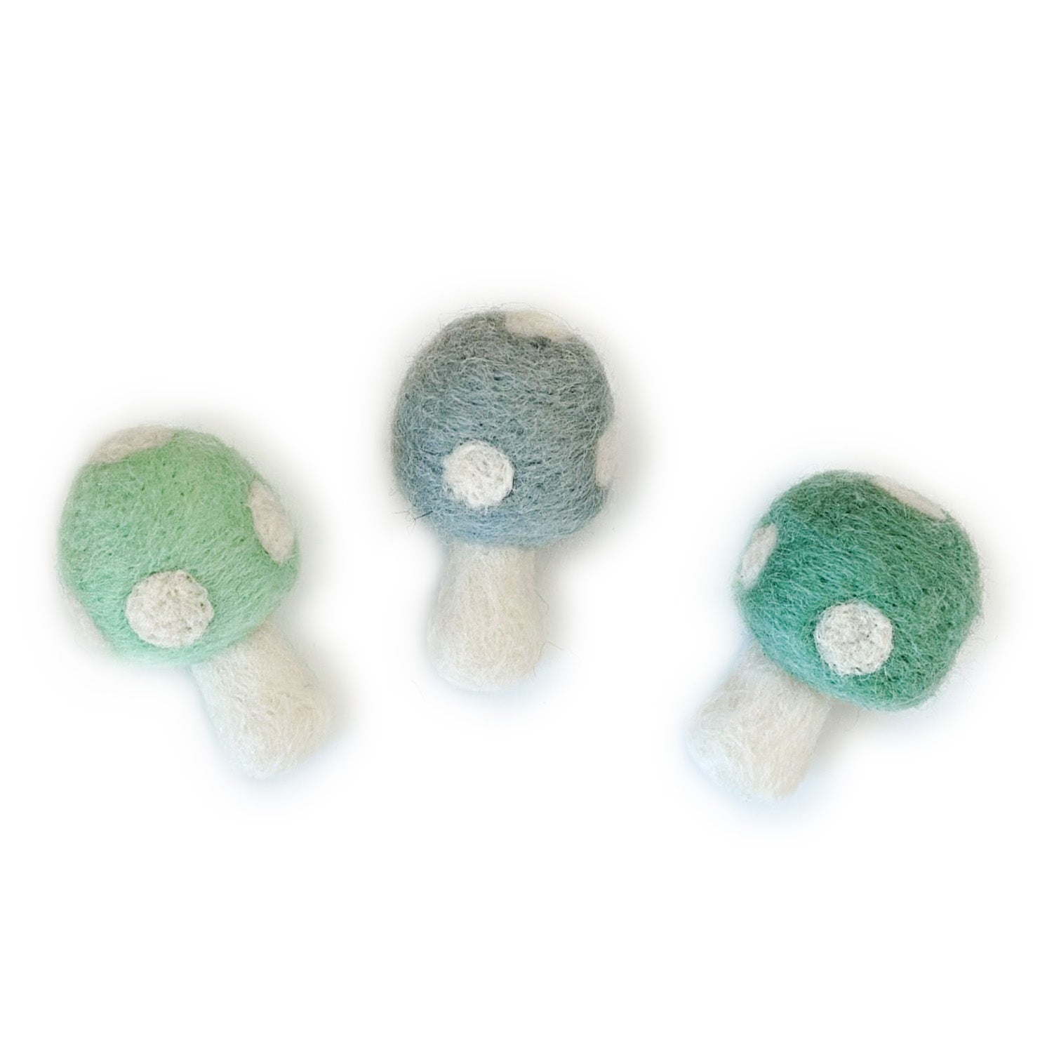 Friendsheep Pet Toys River Mushrooms Eco Toys - Set of 3