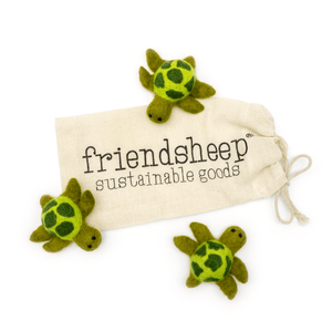 Friendsheep Pet Toys Shelly the Sea Turtle & Sisters - Set of 3