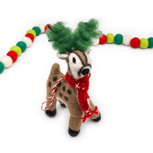 Friendsheep Reed the Forest Reindeer Eco Ornament