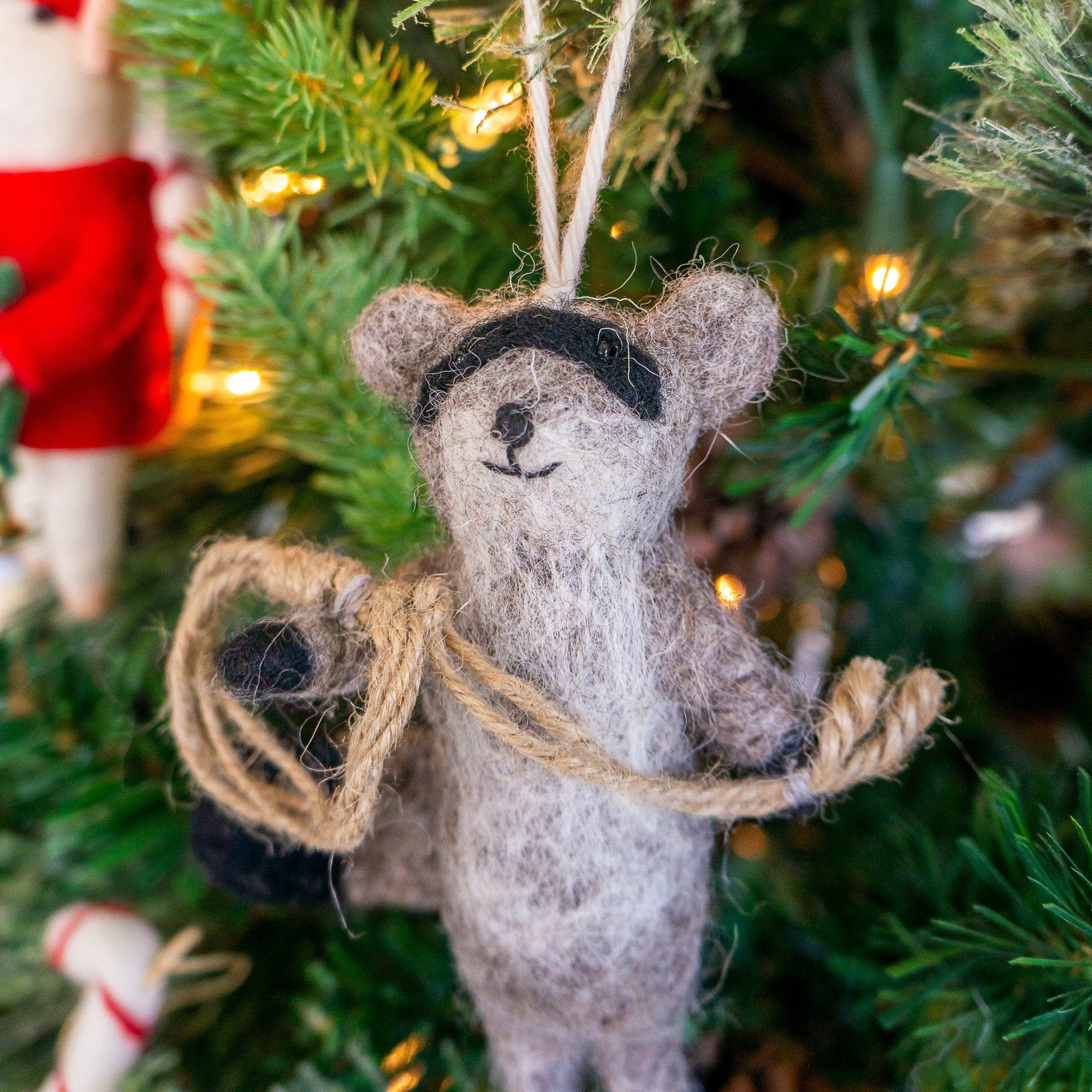 Friendsheep Rocket Raccoon Eco Ornament