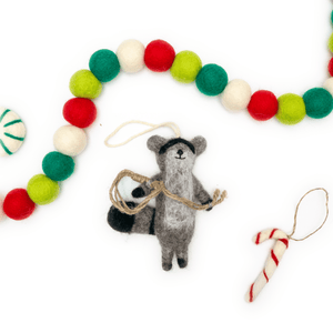 Friendsheep Rocket Raccoon Eco Ornament