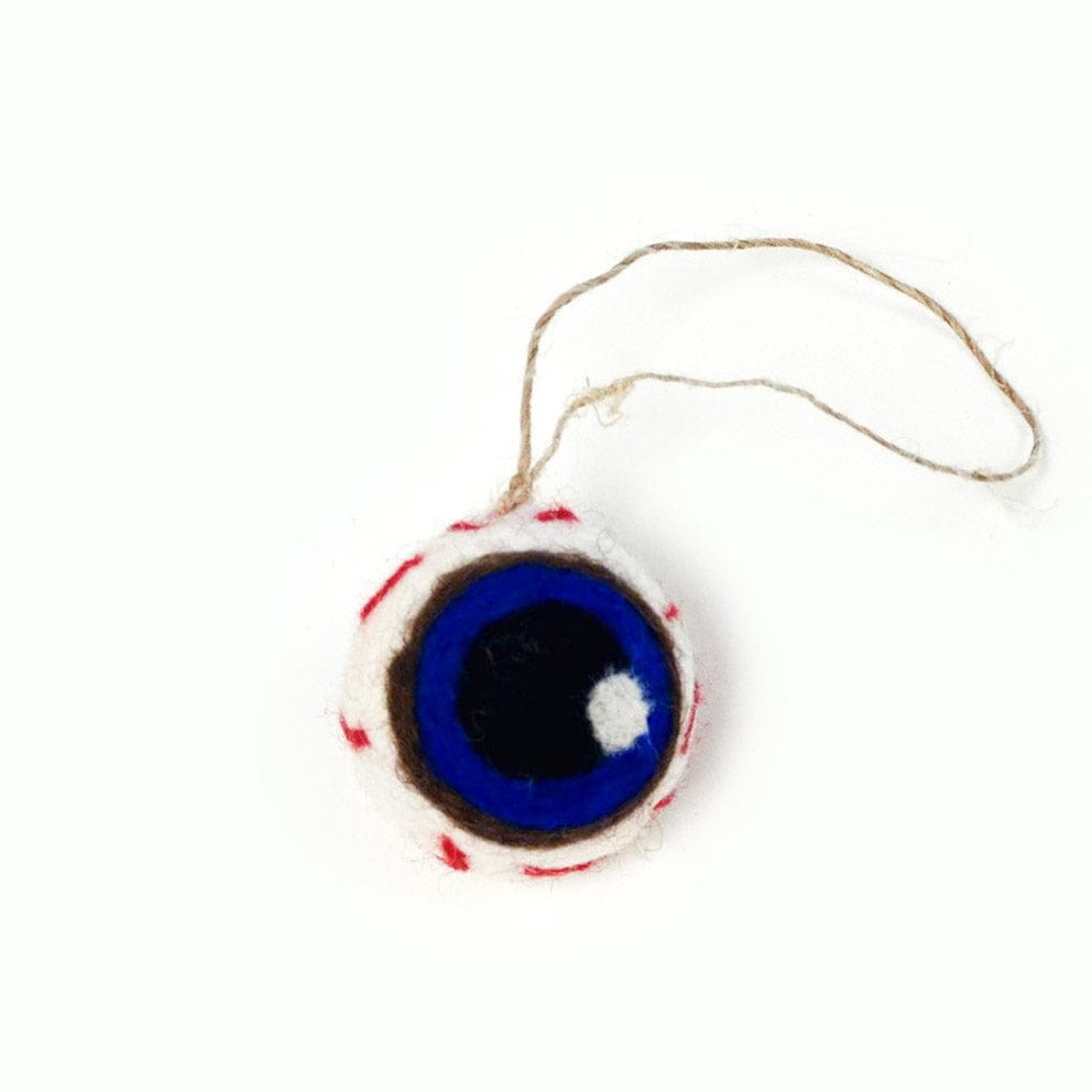 Friendsheep Sustainable Wool Goods Electric Blue Spooky Eye Ball Eco Freshener
