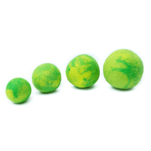 Friendsheep Sustainable Wool Goods Pet Toys Dog Toy Balls Set of 2 - OCEAN