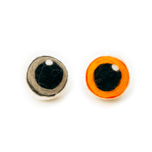 Friendsheep Sustainable Wool Goods Spooky Eye Ball Eco Toys - Set of 5