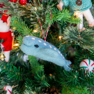 Friendsheep Willie Whale Eco Ornament