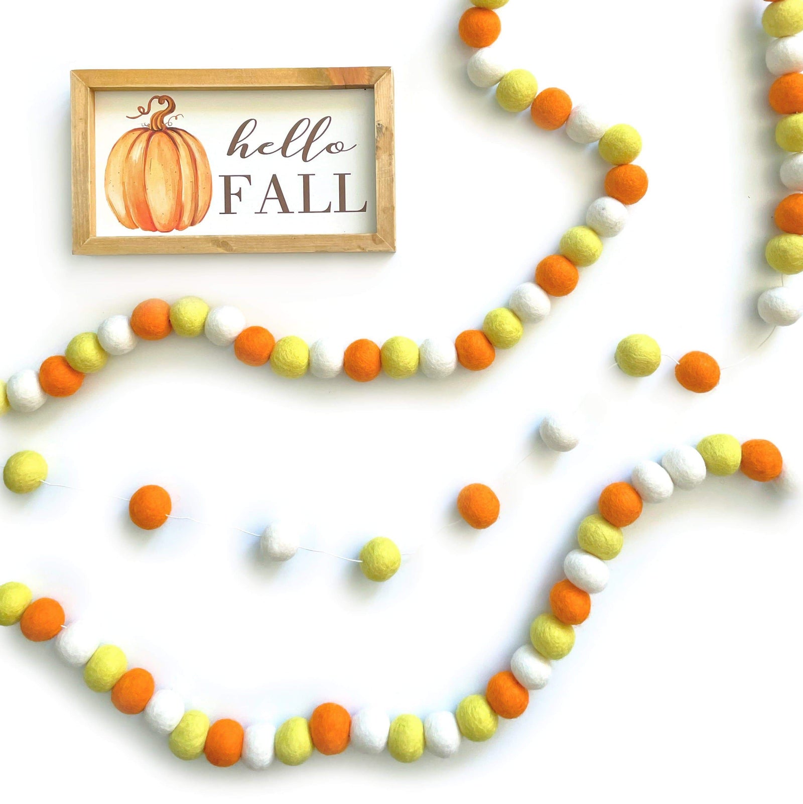 Friendsheep Candy Corn - Eco Garland