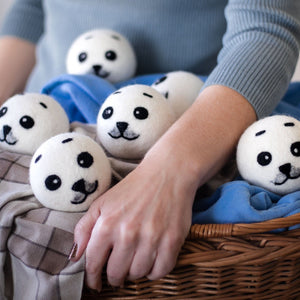 Friendsheep Eco Dryer Balls Baby Seals - Limited Edition