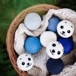 Friendsheep Eco Dryer Balls Baby Seals - Limited Edition