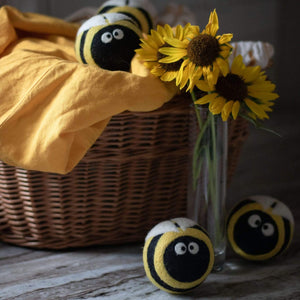 Friendsheep Eco Dryer Balls Busy Bees Eco Dryer Balls