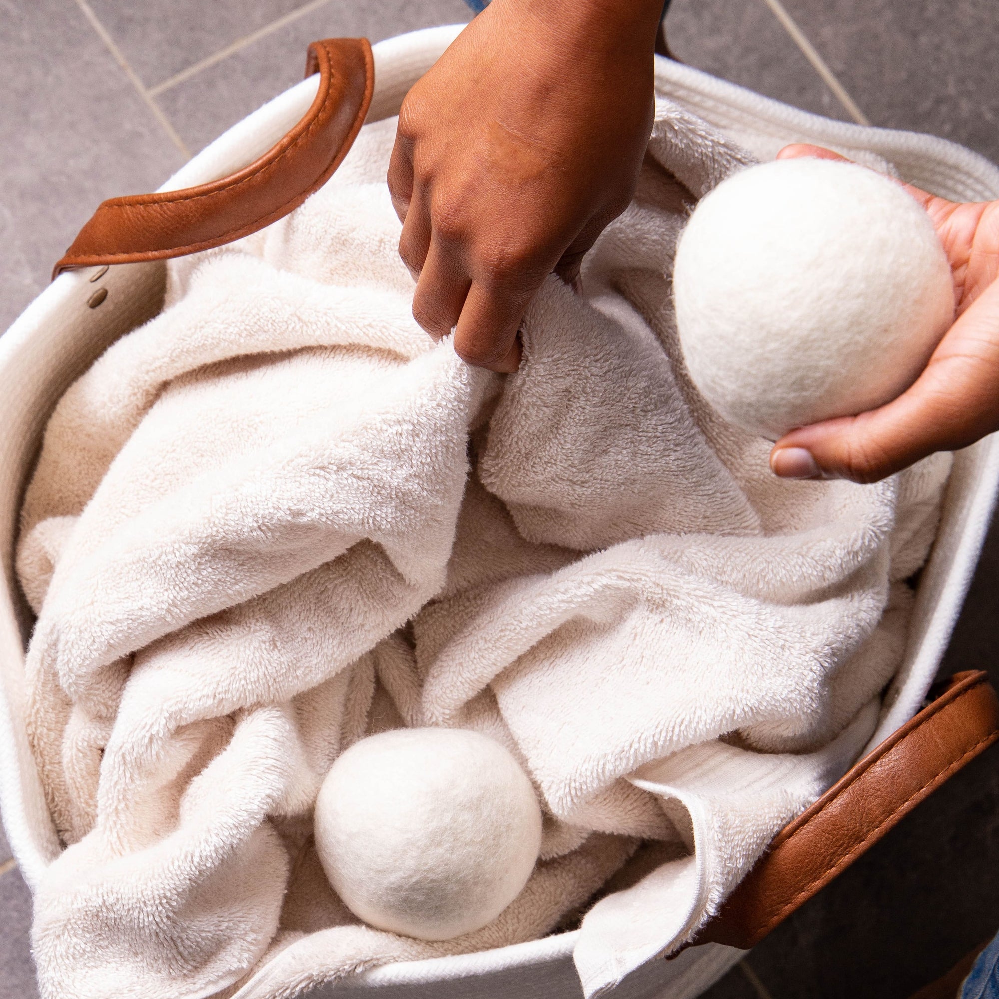 Friendsheep Eco Dryer Balls Creamy White Eco Dryer Balls
