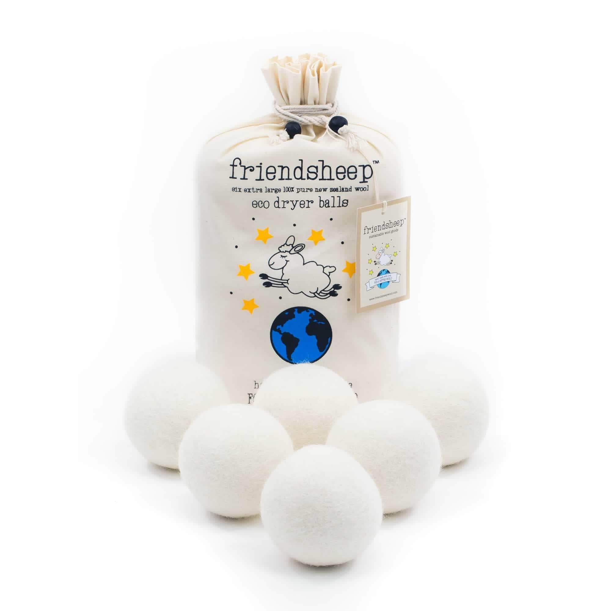 Friendsheep Eco Dryer Balls Creamy White Eco Dryer Balls