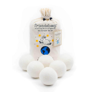 Friendsheep Eco Dryer Balls Creamy White Eco Dryer Balls
