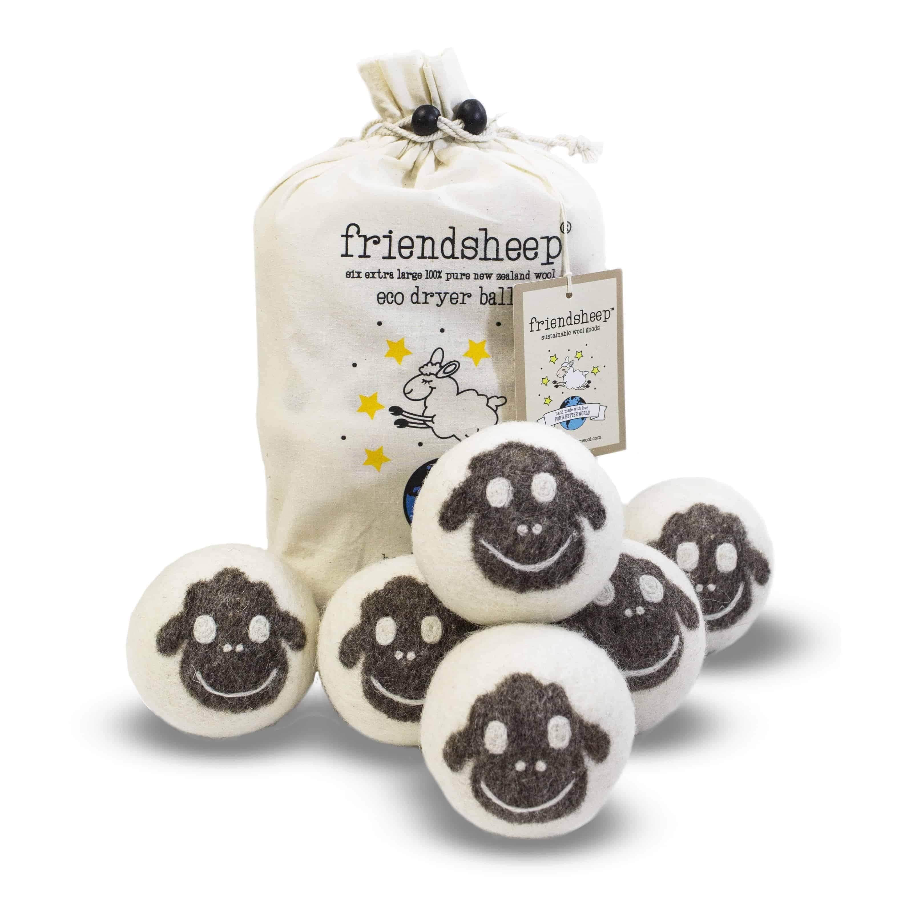 Friendsheep Natural Mystic Eco Dryer Balls, Beige