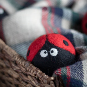 Friendsheep Eco Dryer Balls Ladybug Trio