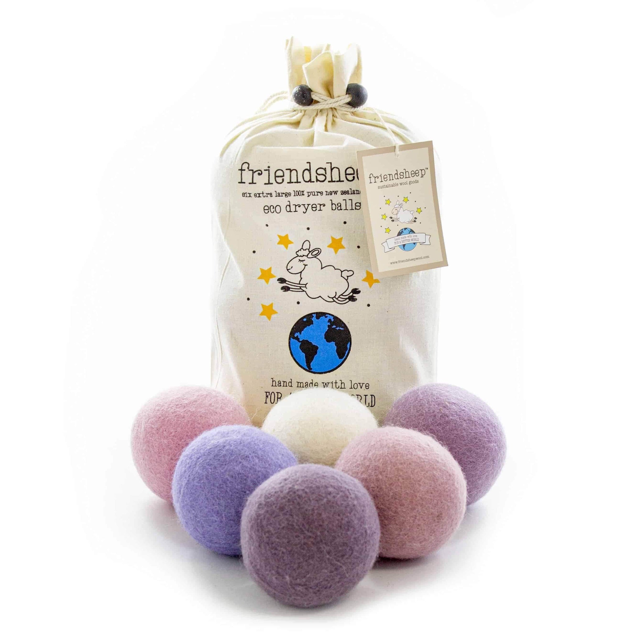 LooHoo Wool Dryer Balls Gift Box — Lavender & Oil