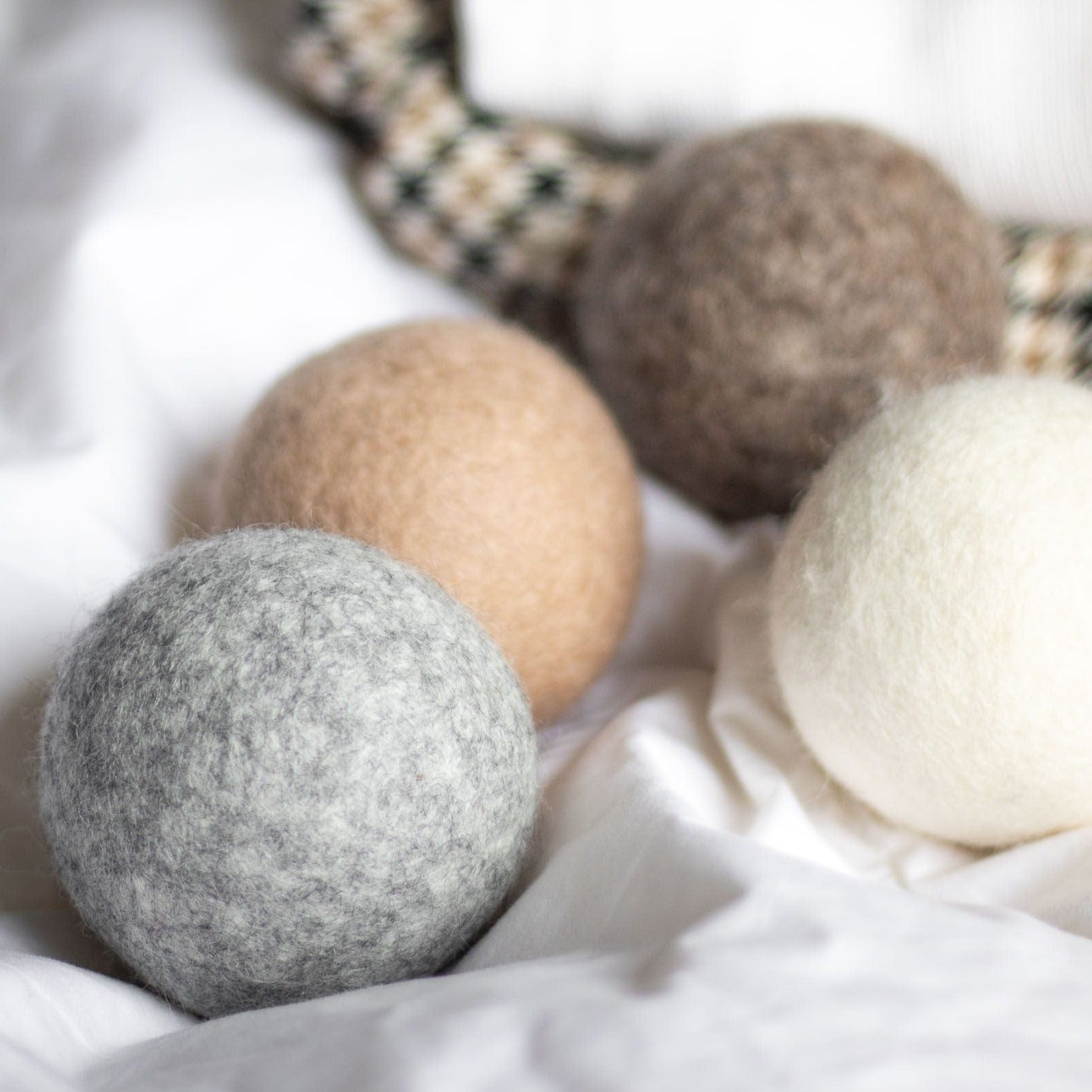 Wool Dryer Balls Set of 5 Organic Dryer Balls Essential 