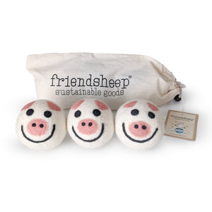 Friendsheep Eco Dryer Balls Pig Trio