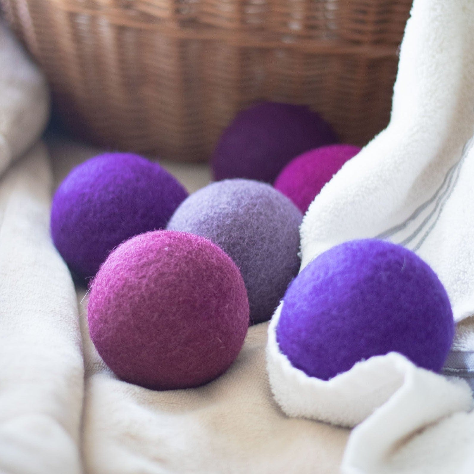 Friendsheep Cozy Grey Eco Wool Dryer Balls - Default Title