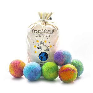 Friendsheep Eco Dryer Balls Tie Dye Eco Dryer Balls