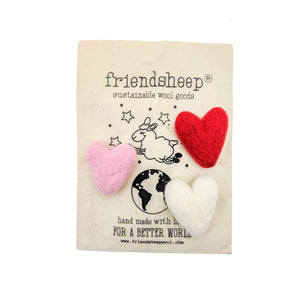 Eco Fabric Fresheners - Pink Valentine - Set of 3