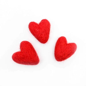 Eco Fabric Fresheners - Red Valentine - Set of 3