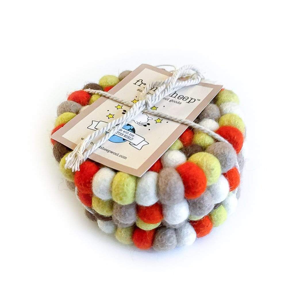 Friendsheep Fabric Freshener Eco Trivet Thankful Eco Coasters