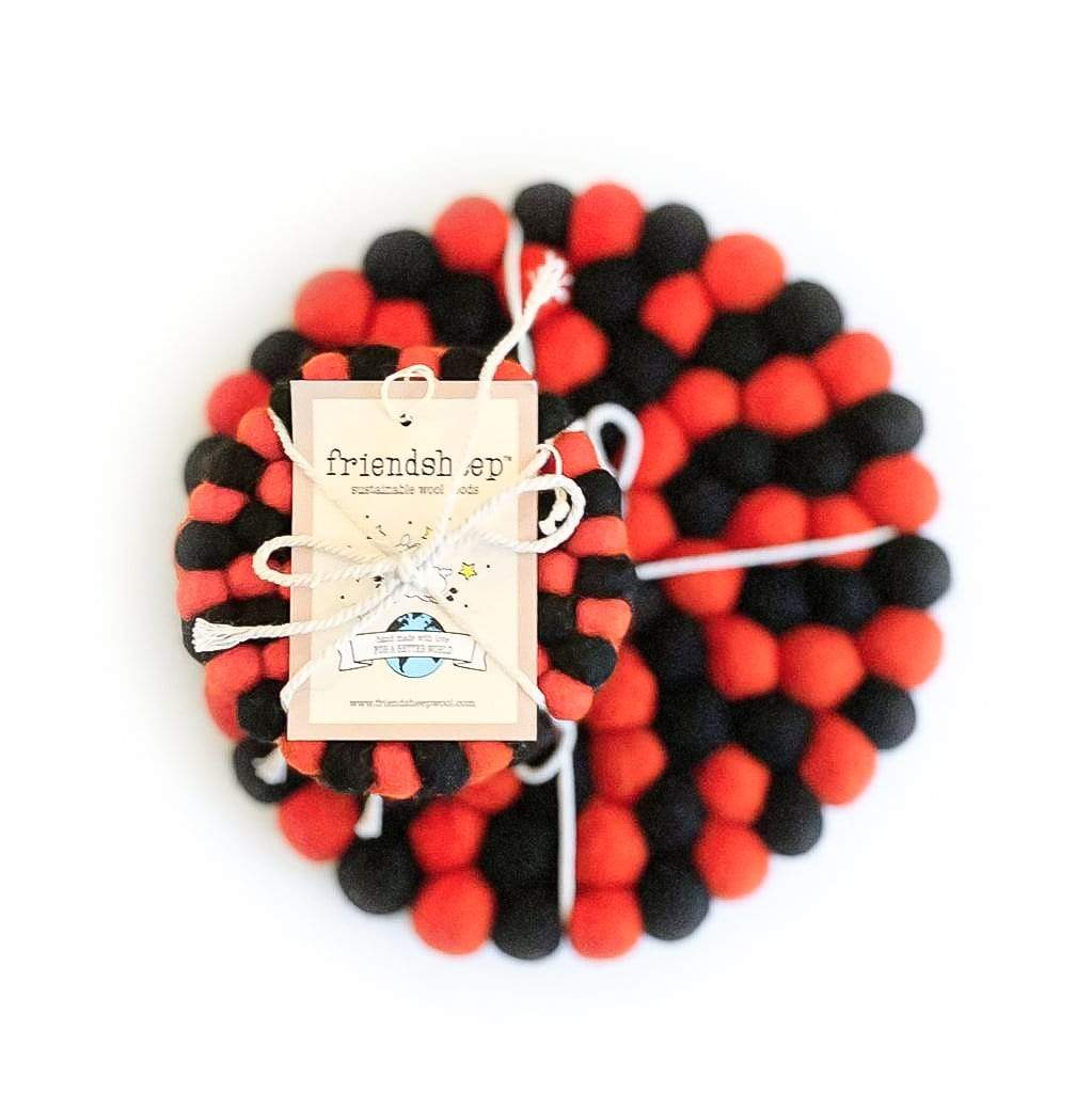 Friendsheep Fabric Freshener Trick or Treat Eco Coasters