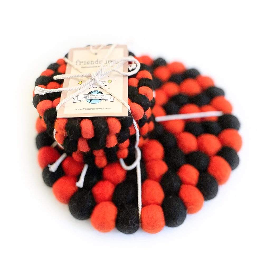 Friendsheep Fabric Freshener Trick or Treat Eco Coasters