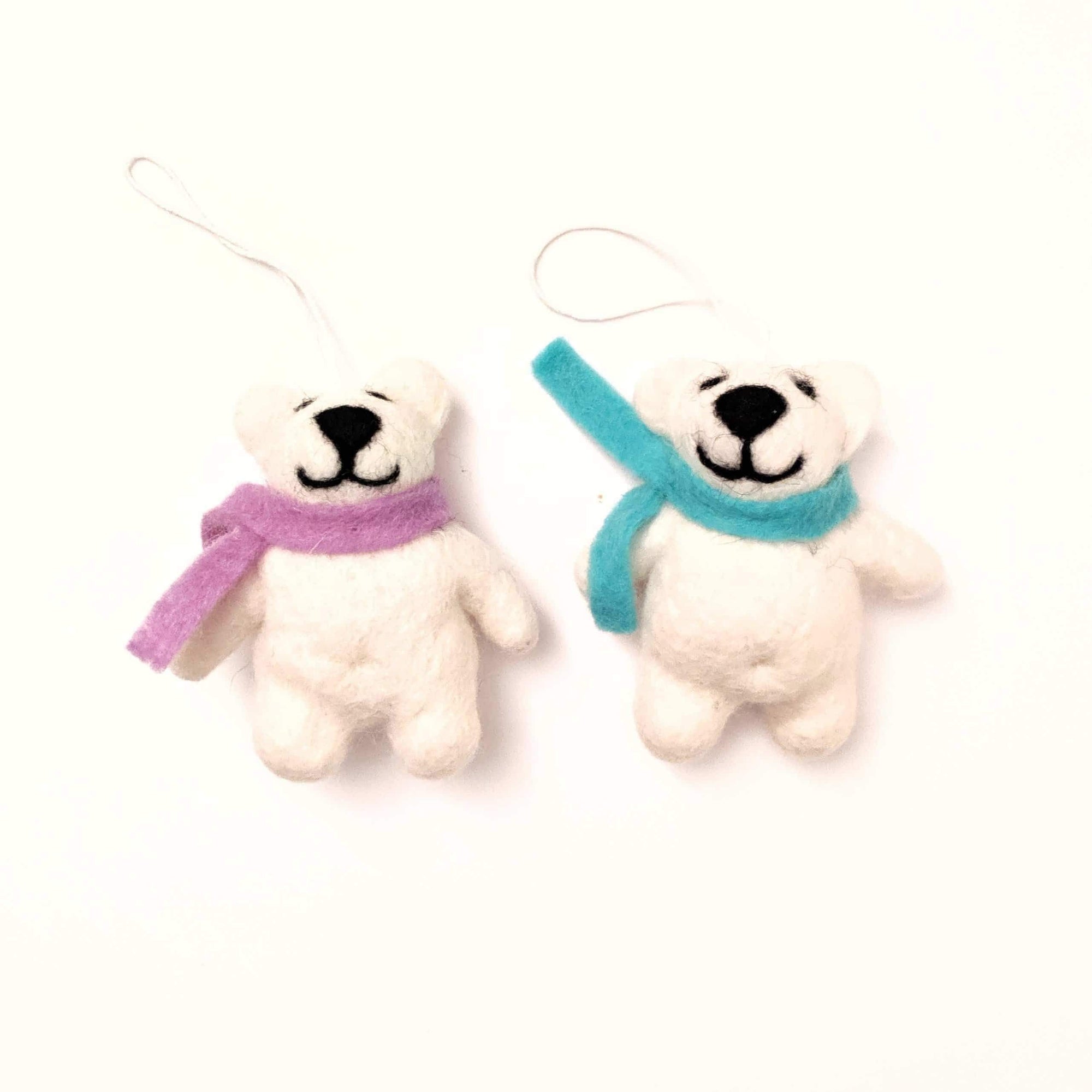 Friendsheep Hanging Animals Happy Bears - Set of 2