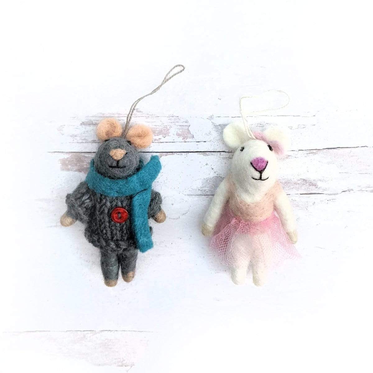 Friendsheep Hanging Animals Lulu and Marty - Set of 2