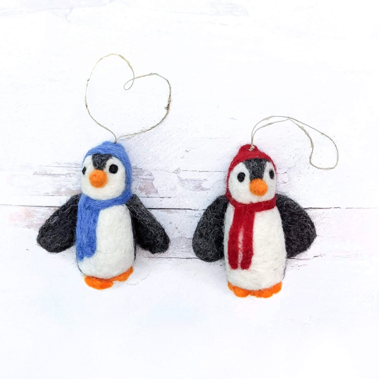 Friendsheep Hanging Animals Penguin Pals - Set of 2
