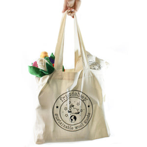Friendsheep One Less Plastic Bag! - Organic Cotton Tote