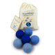 Friendsheep Pet Toys blue Eco Toy Ball "True Blue" - Set of 6