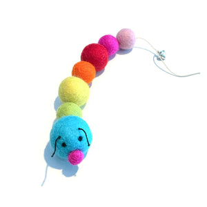 Friendsheep Pet Toys Rainbow Kat the Caterpillar Eco Toy