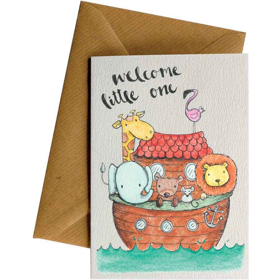 Friendsheep Sustainable Goods greeting_card Arc Welcome - Greeting Card